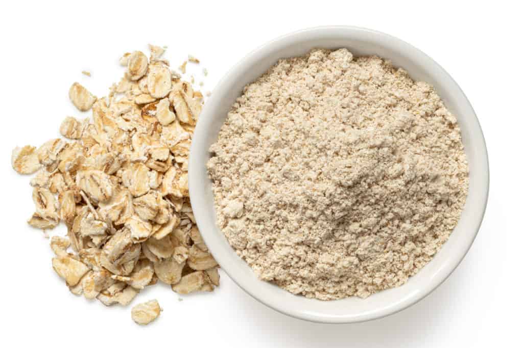 Veganes pflanzliches protein haferprotein