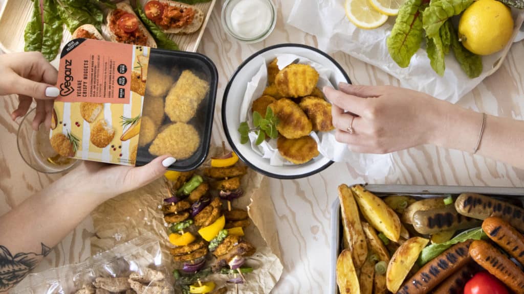 Veganz nuggets