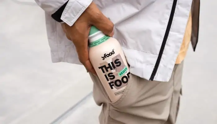 yfood vegan banner logo